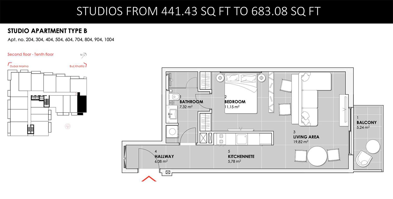 Segrex Stonehenge Residence Studio Layout