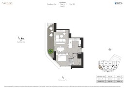 1 Bed 765 Sq. Ft. Apartment in Select Artistry Two Residences