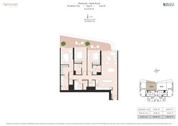 3 Beds 1964 Sq. Ft. Apartment in Select Artistry Two Residences