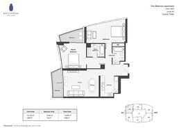 2 Beds 1226 Sq. Ft. Apartment in Select Bay Central