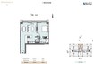 Select Peninsula Five The Signature Collection 1 Bed Layout