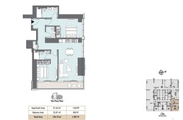 2 Beds 1407 Sq. Ft. Apartment in Select Peninsula Four Apartments