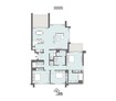 Select Peninsula One 3 Beds Layout