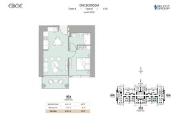1 Bed 570 Sq. Ft. Apartment in Select The Edge