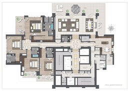4 Beds 6600 Sq. Ft. Apartment in Signature The 118