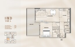 1 Bed 935 Sq. Ft. Apartment in Sikanta Myra Residences