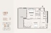 Sikanta Myra Residences 1 Bed Layout