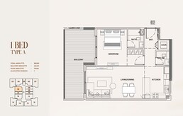 1 Bed 953 Sq. Ft. Apartment in Sikanta Myra Residences
