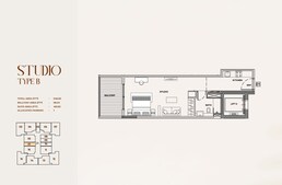 546 Sq. Ft. Studio in Sikanta Myra Residences