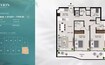 Sky Avion Residence 2 Beds Layout