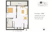 Skyland Ashwood Residences 1 Bed Layout