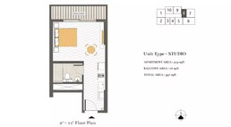 397 Sq. Ft. Studio in Skyland Ashwood Residences