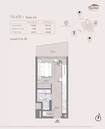 Skyline Avant Garde II Residences Studio Layout