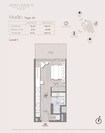 Skyline Avant Garde II Residences Studio Layout