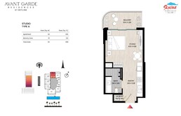 469 Sq. Ft. Studio in Skyline Avant Garde Residences