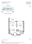Sobha 350 Riverside Crescent 1 Bed Layout