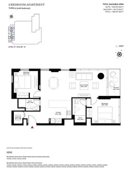 2 Beds 950 Sq. Ft. Apartment in Sobha Creek Vista Heights