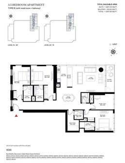 3 Beds 1887 Sq. Ft. Apartment in Sobha Creek Vista Heights