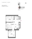 Sobha Creek Vistas Reserve 1 Bed Layout