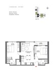 Sobha Creek Vistas Reserve 2 Beds Layout