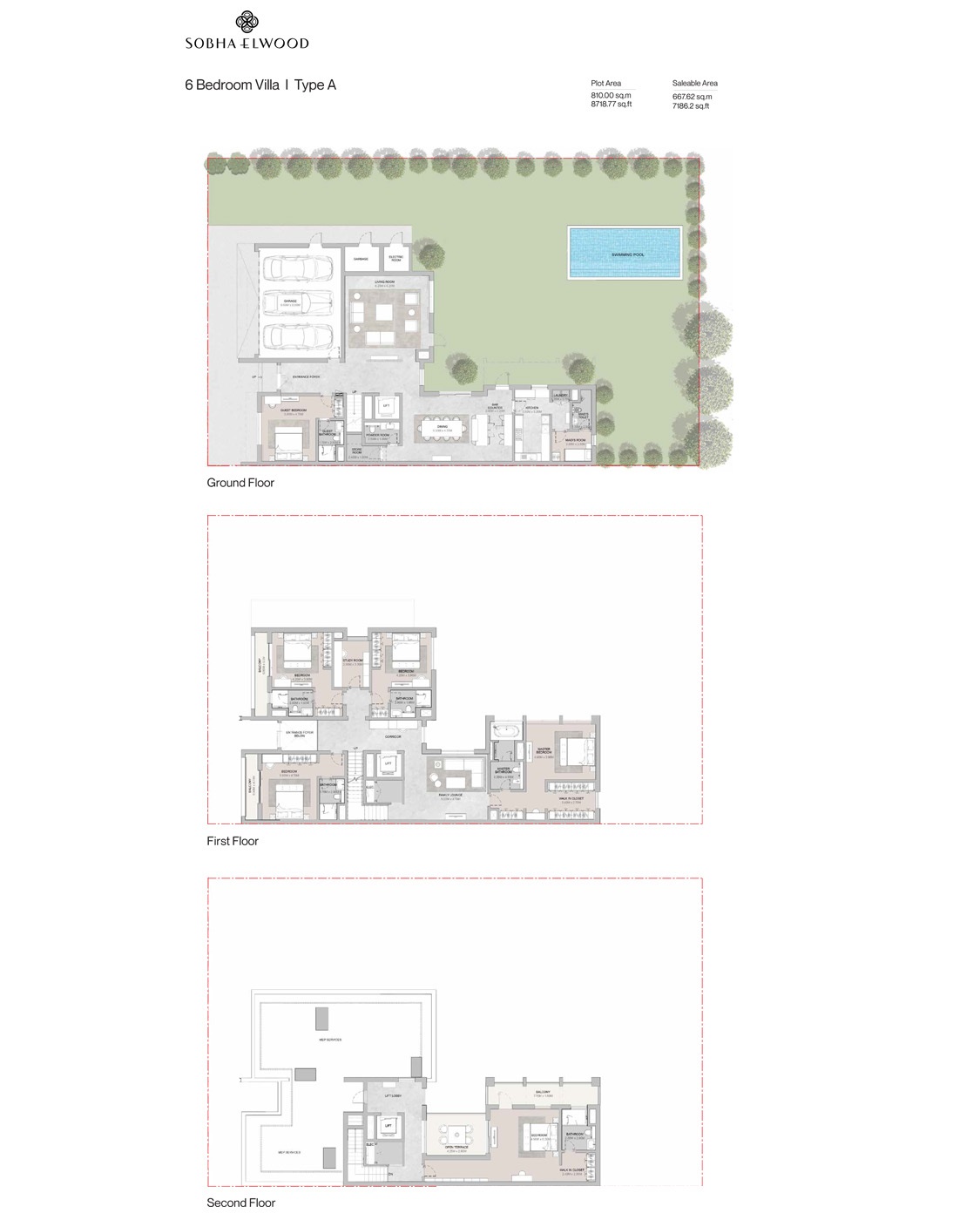 Sobha Elwood 6 Layout