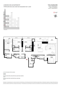 4 Beds 2562 Sq. Ft. Apartment in Sobha One Residences