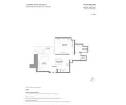 1 Bed 635 Sq. Ft. Apartment in Sobha Skyscape Altius