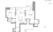 Sobha Skyscape Aura 2 Beds Layout