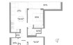 Sobha Solis 1 Bed Layout