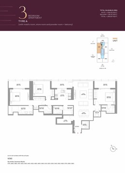 3 Beds 1853 Sq. Ft. Apartment in Sobha The Element