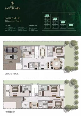 4 Beds 3430 Sq. Ft. Villa in Sobha The Grove Villas