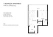 Soboh The Roof Residence 1 Bed Layout
