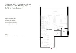 1 Bed 850 Sq. Ft. Apartment in Soboh The Roof Residence