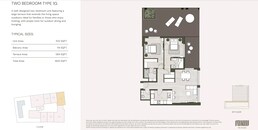 2 Beds 1820 Sq. Ft. Apartment in SRG Aria Heights