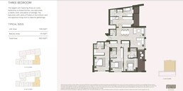 3 Beds 1923 Sq. Ft. Apartment in SRG Aria Heights