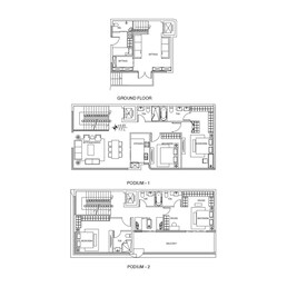 3 Beds 2519 Sq. Ft. Apartment in Stamn Nautis Residences