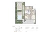 Stamn One Residences 2 Beds Layout