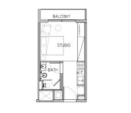 312 Sq. Ft. Studio in Stamn Yuni