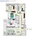 Suhail Bahwan Tower 4 Beds Layout