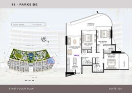 3 Beds 1544 Sq. Ft. Apartment in Tabeer 48 ParkSide