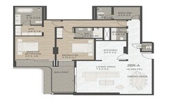 2 Beds 1825 Sq. Ft. Apartment in Taraf Luce Apartments