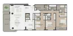 3 Beds 2365 Sq. Ft. Apartment in Taraf Luce Apartments