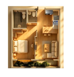 1 Bed 590 Sq. Ft. Apartment in Tarrad Celesto Tower