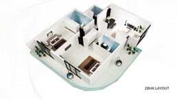2 Beds 1119 Sq. Ft. Apartment in Tarrad Mackerel Tower
