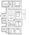 The 8 By IFA Hotels And Resorts 3 Beds Layout