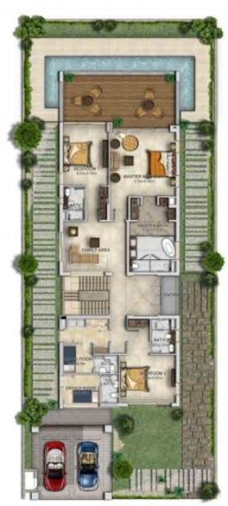 3 Beds 3488 Sq. Ft. Apartment in The Field at Damac Hills