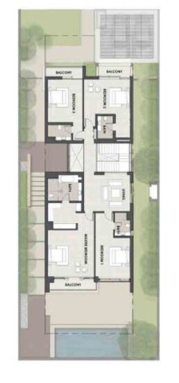 4 Beds 3488 Sq. Ft. Apartment in The Field at Damac Hills