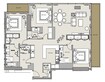 The Residences at Marina Gate 1 3 Beds Layout