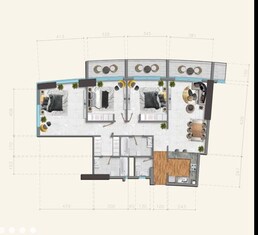 3 Beds 1375 Sq. Ft. Apartment in Tiger V Tower