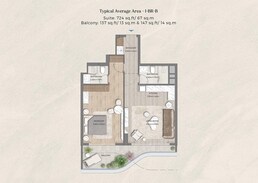 1 Bed 861 Sq. Ft. Apartment in Tomorrow 166